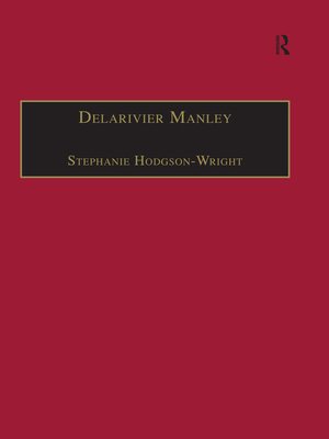 cover image of Delarivier Manley